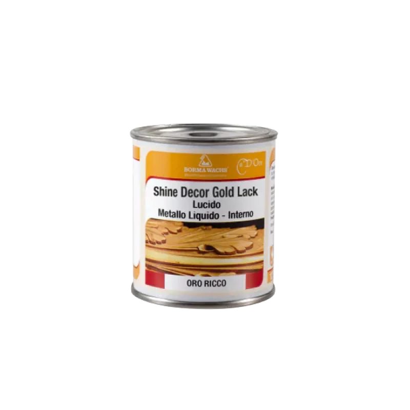 SHINE-DECOR (GOLD\COPPER\SILVER) LACK - рідка поталь для золотіння 0,125 CDO6960