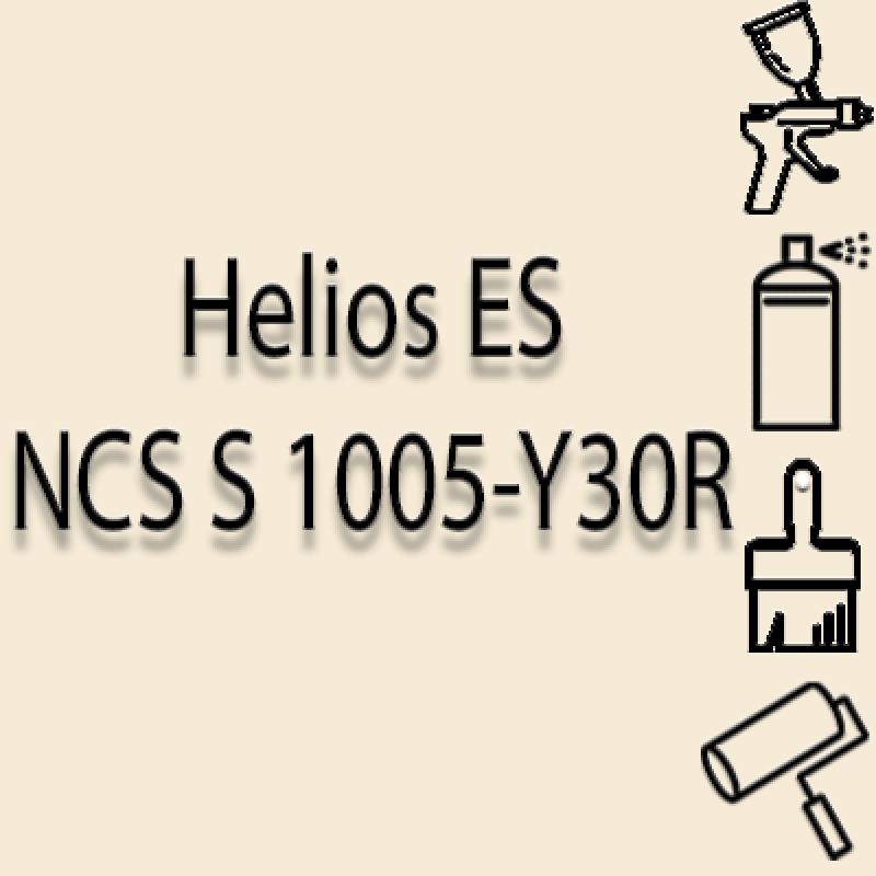 NCS S 1005-Y30R глянцева 1К швидкосохнуча антикорозійна емаль Helios ES - 1л