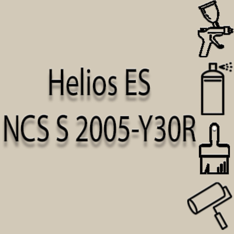 NCS S 2005-Y30R аерозольна глянцева 1К швидкосохнуча антикорозійна емаль Helios ES - 400мл