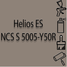 NCS S 5005-Y50R глянцева 1К швидкосохнуча антикорозійна емаль Helios ES - 1л