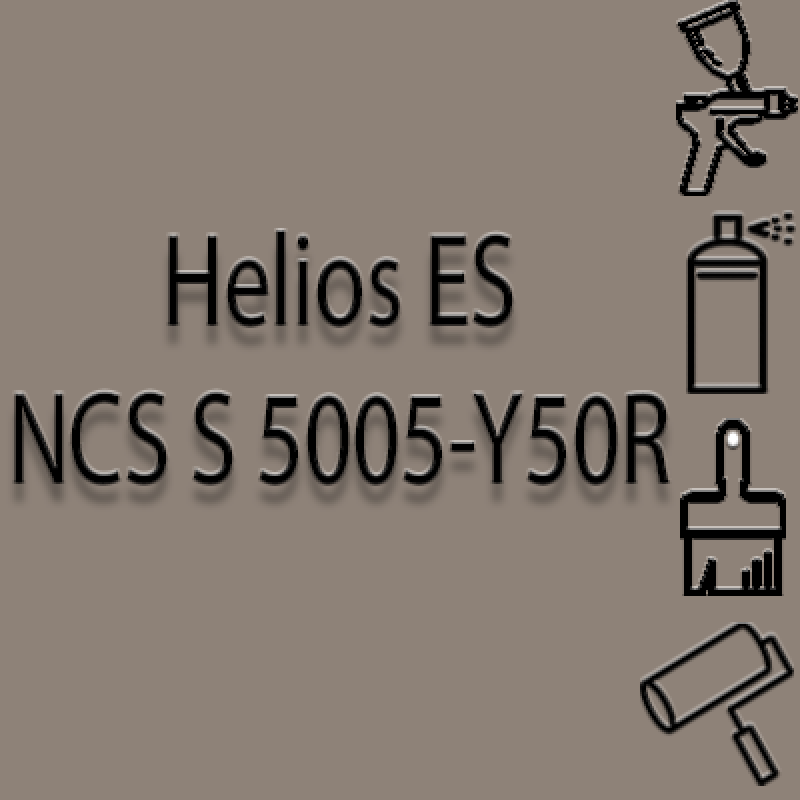 NCS S 5005-Y50R аерозольна глянцева 1К швидкосохнуча антикорозійна емаль Helios ES - 400мл