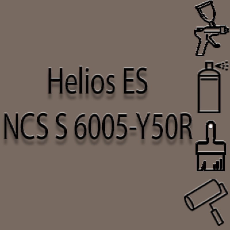 NCS S 6005-Y50R глянцева 1К швидкосохнуча антикорозійна емаль Helios ES - 1л
