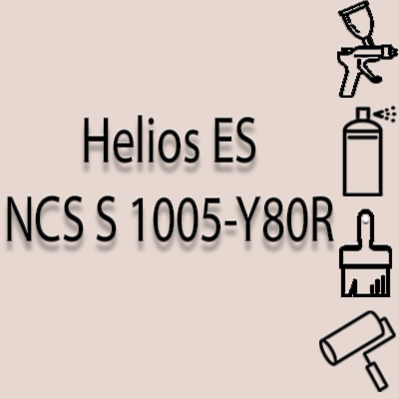 NCS S 1005-Y80R глянцева 1К швидкосохнуча антикорозійна емаль Helios ES - 1л