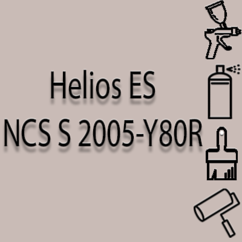 NCS S 2005-Y80R глянцева 1К швидкосохнуча антикорозійна емаль Helios ES - 1л