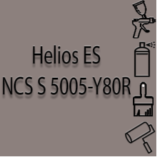 NCS S 5005-Y80R глянцева 1К швидкосохнуча антикорозійна емаль Helios ES - 1л