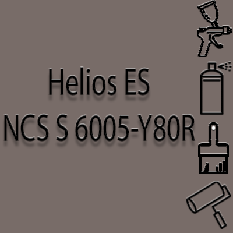 NCS S 6005-Y80R глянцева 1К швидкосохнуча антикорозійна емаль Helios ES - 1л