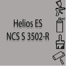 NCS S 3502-R глянцева 1К швидкосохнуча антикорозійна емаль Helios ES - 1л