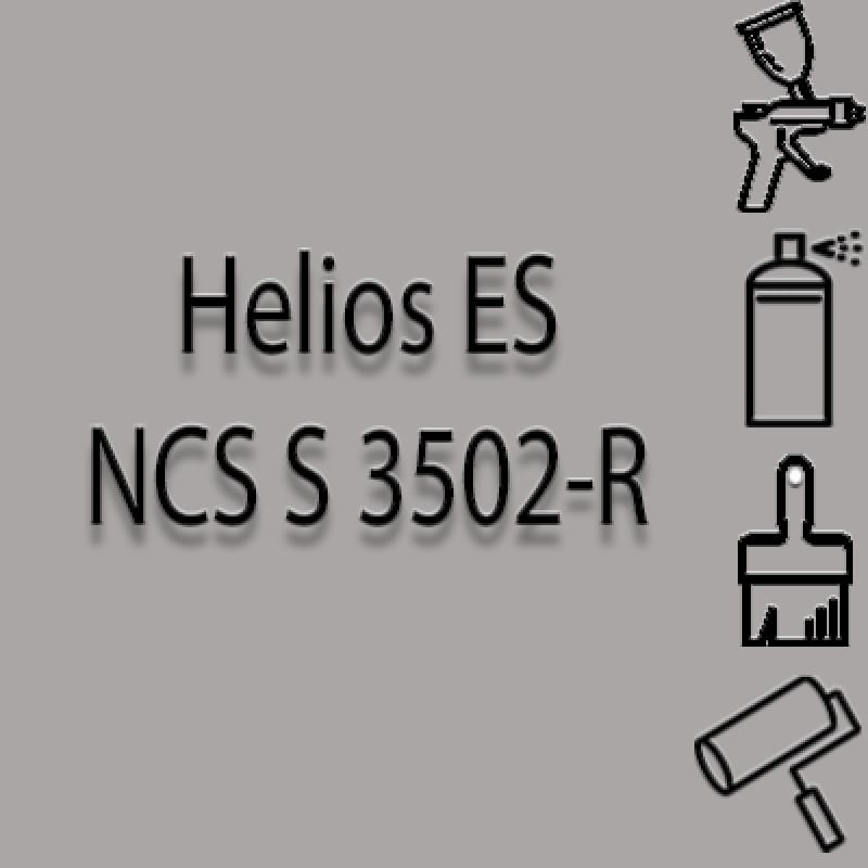 NCS S 3502-R аерозольна глянцева 1К швидкосохнуча антикорозійна емаль Helios ES - 400мл