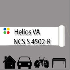 NCS S 4502-R антикорозійна глянцева грунт-емаль (вініл-акрилова) HELIOS VA - 1л