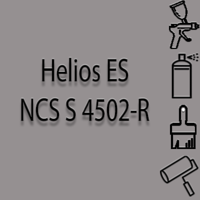 NCS S 4502-R глянцева 1К швидкосохнуча антикорозійна емаль Helios ES - 1л
