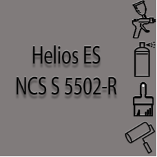 NCS S 5502-R глянцева 1К швидкосохнуча антикорозійна емаль Helios ES - 1л
