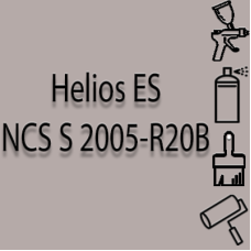 NCS S 2005-R20B глянцева 1К швидкосохнуча антикорозійна емаль Helios ES - 1л