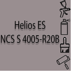 NCS S 4005-R20B глянцева 1К швидкосохнуча антикорозійна емаль Helios ES - 1л