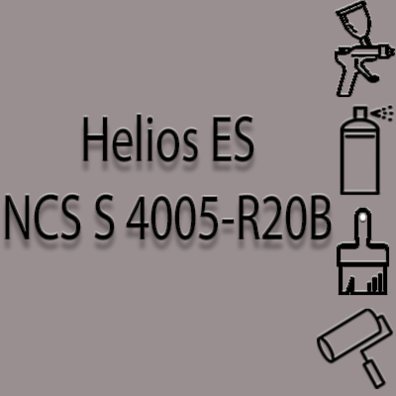 NCS S 4005-R20B глянцева 1К швидкосохнуча антикорозійна емаль Helios ES - 1л NCS S 4005-R20B глянцева 1К швидкосохнуча антикорозійна емаль Helios ES - 1л
