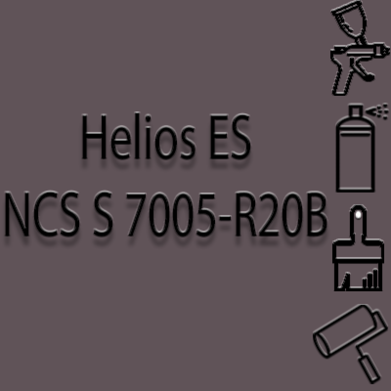 NCS S 7005-R20B аерозольна глянцева 1К швидкосохнуча антикорозійна емаль Helios ES - 400мл NCS S 7005-R20B аерозольна глянцева 1К швидкосохнуча антикорозійна емаль Helios ES - 400мл