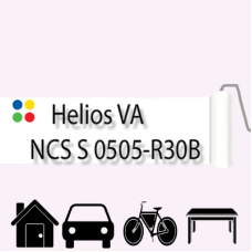 NCS S 0505-R30B антикорозійна глянцева грунт-емаль (вініл-акрилова) HELIOS VA - 1л