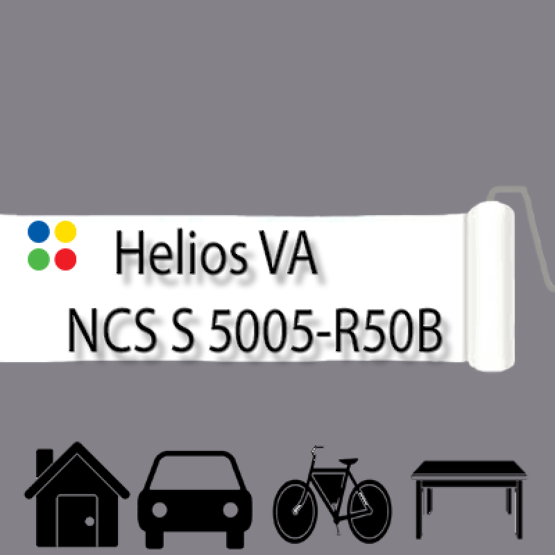 NCS S 5005-R50B антикорозійна глянцева грунт-емаль (вініл-акрилова) HELIOS VA - 1л