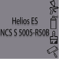 NCS S 5005-R50B глянцева 1К швидкосохнуча антикорозійна емаль Helios ES - 1л