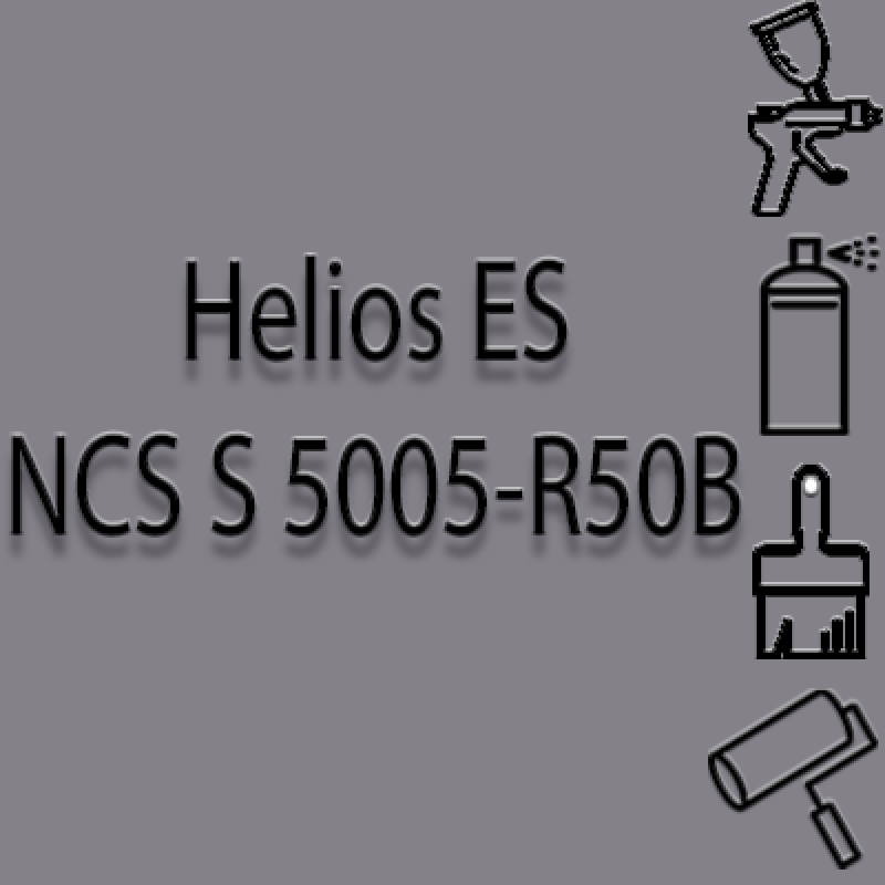 NCS S 5005-R50B глянцева 1К швидкосохнуча антикорозійна емаль Helios ES - 1л NCS S 5005-R50B глянцева 1К швидкосохнуча антикорозійна емаль Helios ES - 1л