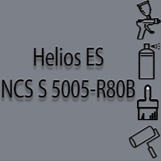 NCS S 5005-R80B глянцева 1К швидкосохнуча антикорозійна емаль Helios ES - 1л