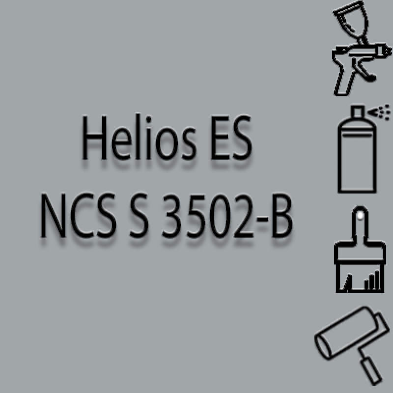NCS S 3502-B аерозольна глянцева 1К швидкосохнуча антикорозійна емаль Helios ES - 400мл