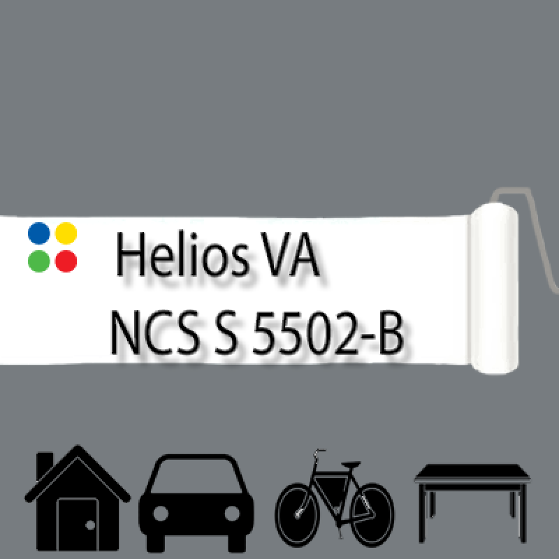 NCS S 5502-B антикорозійна глянцева грунт-емаль (вініл-акрилова) HELIOS VA - 1л