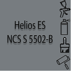 NCS S 5502-B глянцева 1К швидкосохнуча антикорозійна емаль Helios ES - 1л