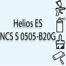 NCS S 0505-B20G глянцева 1К швидкосохнуча антикорозійна емаль Helios ES - 1л