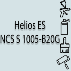 NCS S 1005-B20G аерозольна глянцева 1К швидкосохнуча антикорозійна емаль Helios ES - 400мл