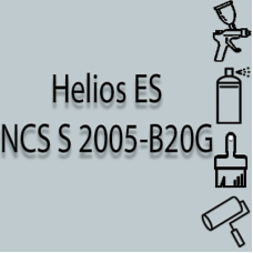 NCS S 2005-B20G глянцева 1К швидкосохнуча антикорозійна емаль Helios ES - 1л