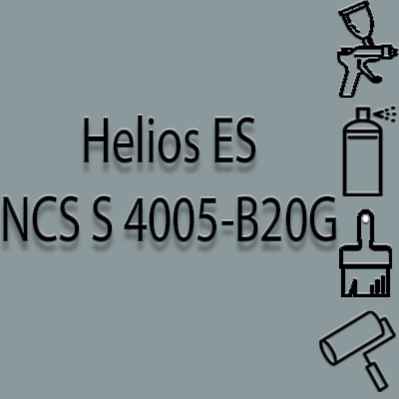 NCS S 4005-B20G глянцева 1К швидкосохнуча антикорозійна емаль Helios ES - 1л NCS S 4005-B20G глянцева 1К швидкосохнуча антикорозійна емаль Helios ES - 1л