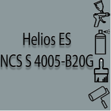 NCS S 4005-B20G аерозольна глянцева 1К швидкосохнуча антикорозійна емаль Helios ES - 400мл