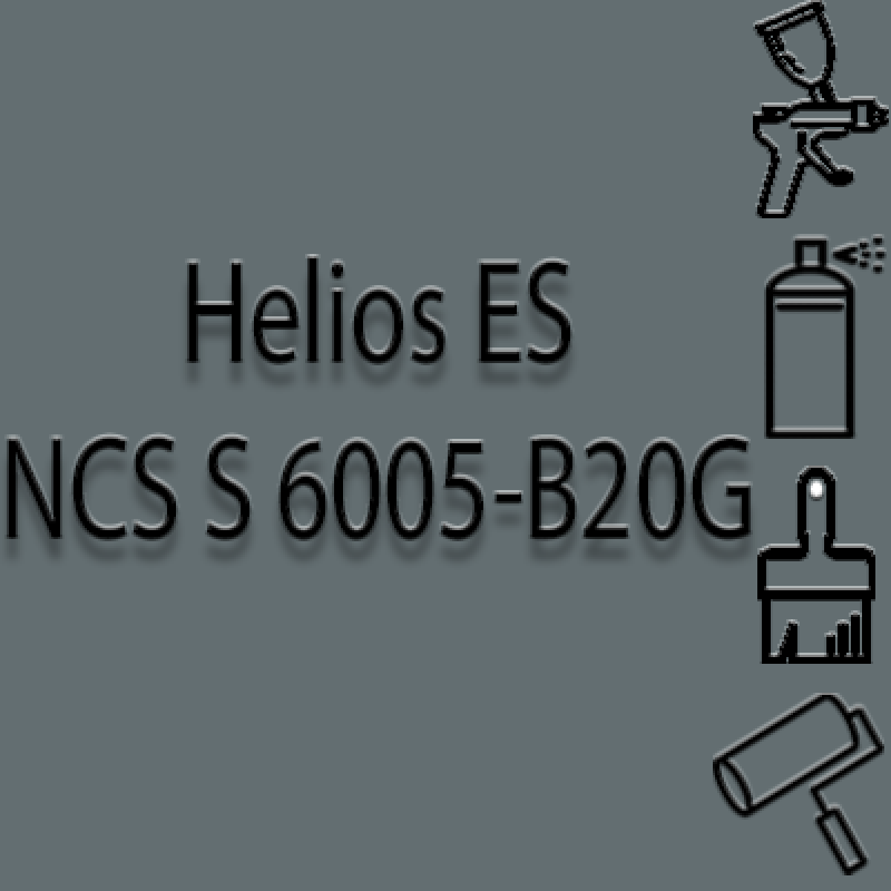 NCS S 6005-B20G глянцева 1К швидкосохнуча антикорозійна емаль Helios ES - 1л NCS S 6005-B20G глянцева 1К швидкосохнуча антикорозійна емаль Helios ES - 1л