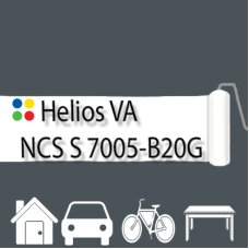 NCS S 7005-B20G антикорозійна глянцева грунт-емаль (вініл-акрилова) HELIOS VA - 1л