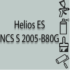NCS S 2005-B80G глянцева 1К швидкосохнуча антикорозійна емаль Helios ES - 1л