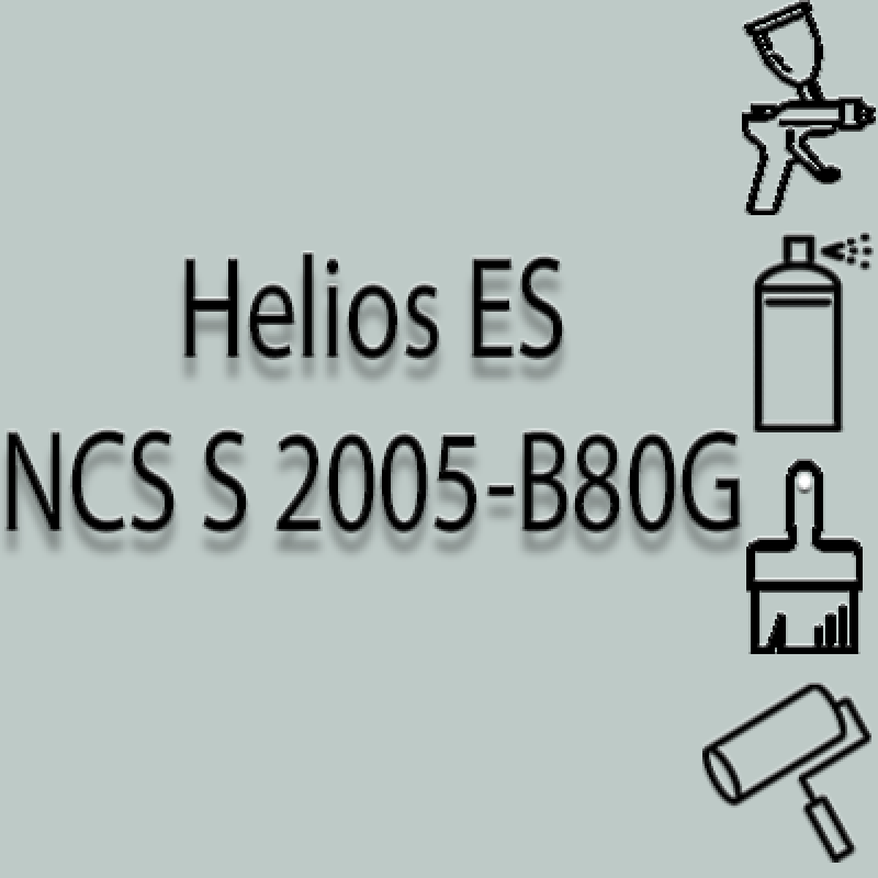 NCS S 2005-B80G аерозольна глянцева 1К швидкосохнуча антикорозійна емаль Helios ES - 400мл