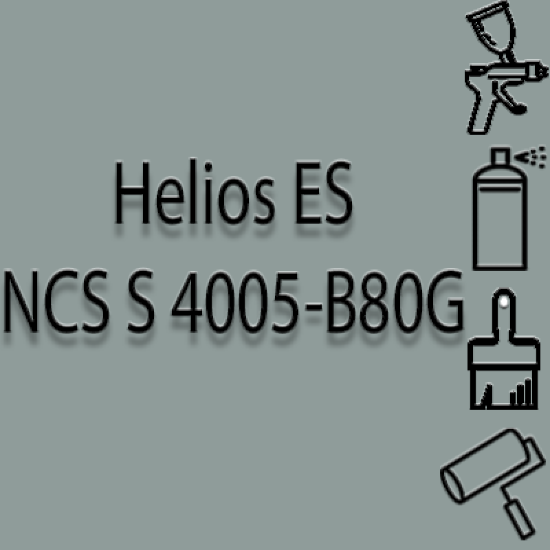 NCS S 4005-B80G глянцева 1К швидкосохнуча антикорозійна емаль Helios ES - 1л NCS S 4005-B80G глянцева 1К швидкосохнуча антикорозійна емаль Helios ES - 1л