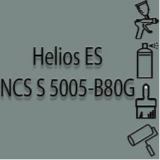 NCS S 5005-B80G глянцева 1К швидкосохнуча антикорозійна емаль Helios ES - 1л