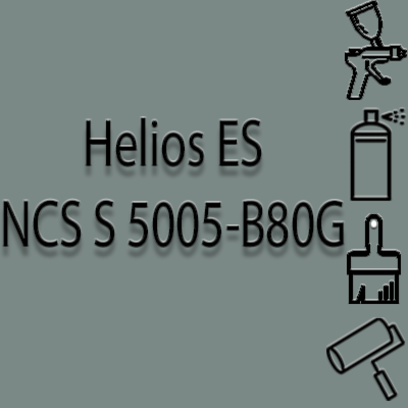 NCS S 5005-B80G аерозольна глянцева 1К швидкосохнуча антикорозійна емаль Helios ES - 400мл NCS S 5005-B80G аерозольна глянцева 1К швидкосохнуча антикорозійна емаль Helios ES - 400мл