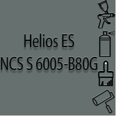 NCS S 6005-B80G глянцева 1К швидкосохнуча антикорозійна емаль Helios ES - 1л