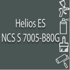 NCS S 7005-B80G аерозольна глянцева 1К швидкосохнуча антикорозійна емаль Helios ES - 400мл