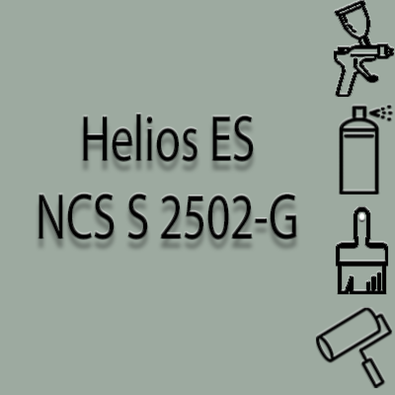NCS S 2502-G глянцева 1К швидкосохнуча антикорозійна емаль Helios ES - 1л
