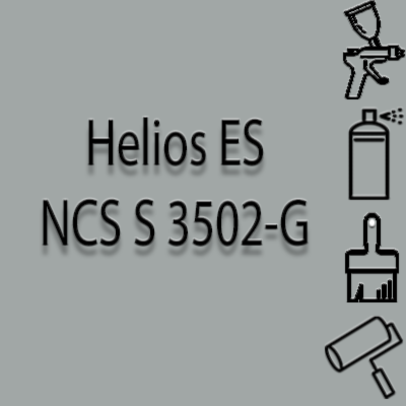 NCS S 3502-G аерозольна антикорозійна глянцева грунт-емаль (вініл-акрилова) HELIOS VA - 400м