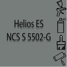 NCS S 5502-G глянцева 1К швидкосохнуча антикорозійна емаль Helios ES - 1л