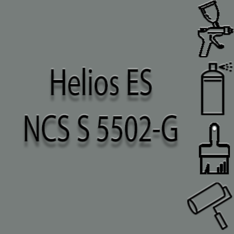 NCS S 5502-G глянцева 1К швидкосохнуча антикорозійна емаль Helios ES - 1л