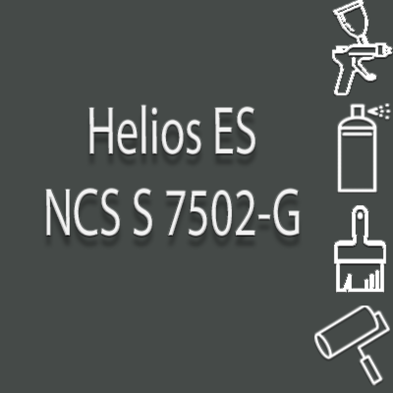 NCS S 7502-G глянцева 1К швидкосохнуча антикорозійна емаль Helios ES - 1л