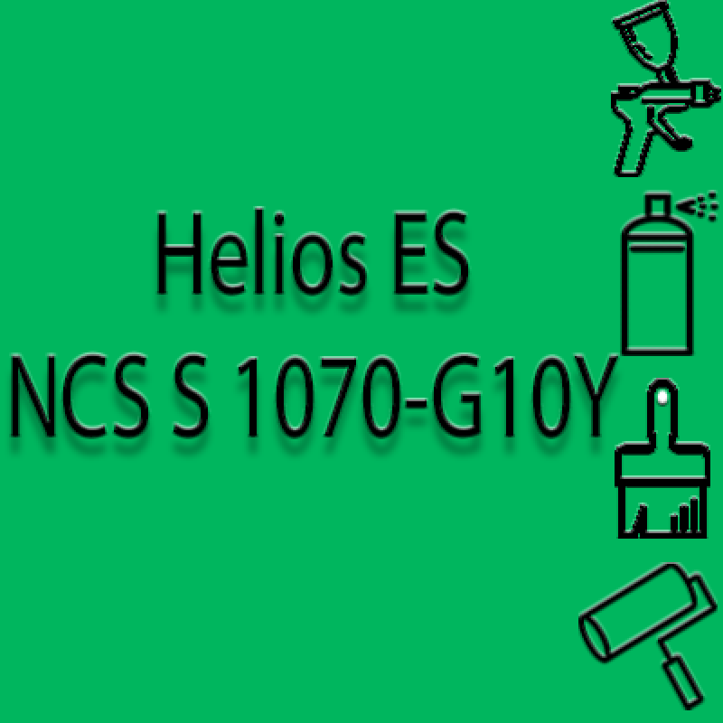 NCS S 1070-G10Y глянцева 1К швидкосохнуча антикорозійна емаль Helios ES - 1л NCS S 1070-G10Y глянцева 1К швидкосохнуча антикорозійна емаль Helios ES - 1л