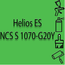 NCS S 1070-G20Y глянцева 1К швидкосохнуча антикорозійна емаль Helios ES - 1л