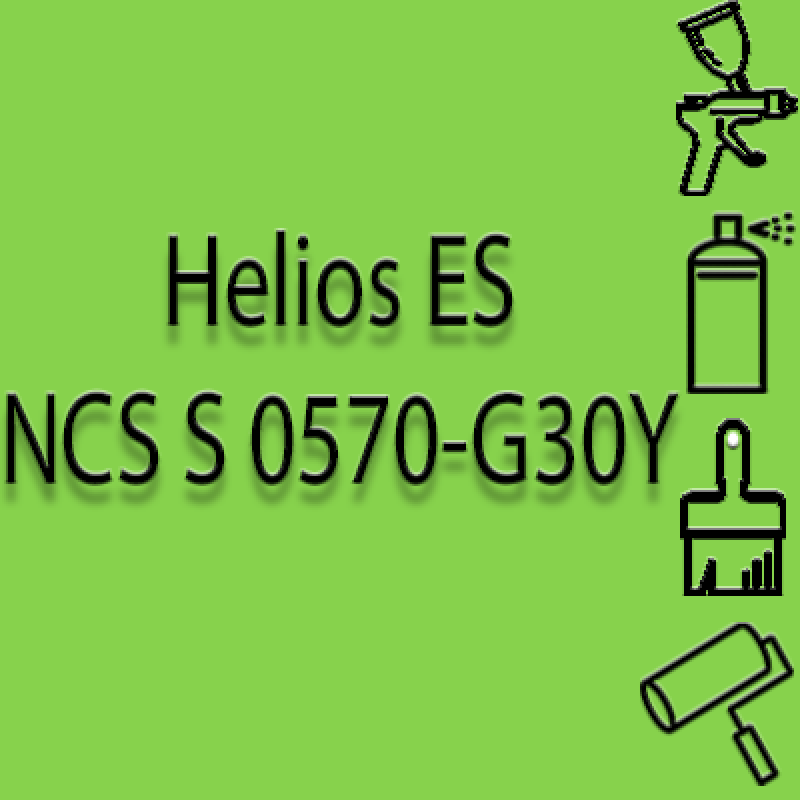 NCS S 0570-G30Y глянцева 1К швидкосохнуча антикорозійна емаль Helios ES - 1л NCS S 0570-G30Y глянцева 1К швидкосохнуча антикорозійна емаль Helios ES - 1л