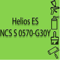 NCS S 0570-G30Y аерозольна глянцева 1К швидкосохнуча антикорозійна емаль Helios ES - 400мл